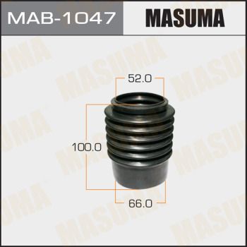 Пылезащитный комплект, амортизатор MASUMA MAB-1047 для MITSUBISHI PROUDIA/DIGNITY