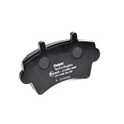 BREMSBELAGSATZ SCHEIBENBREMSE DELPHI LP1746 26