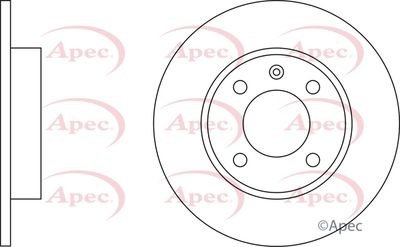 Brake Disc APEC DSK137