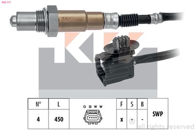 Sonda lambda KW 498 117