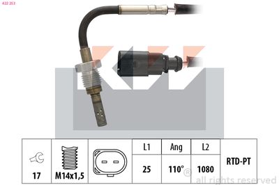 SENSOR ABGASTEMPERATUR