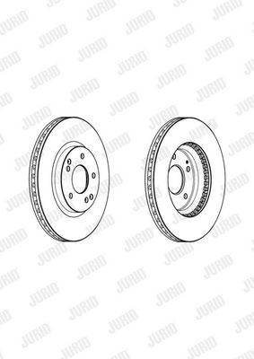 BREMSSCHEIBE JURID 562984JC 1
