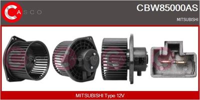 Вентилятор салона CASCO CBW85000AS для MITSUBISHI OUTLANDER