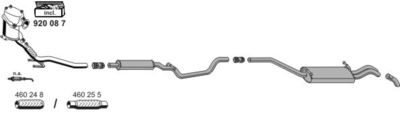 SISTEM DE ESAPAMENT ERNST 071685