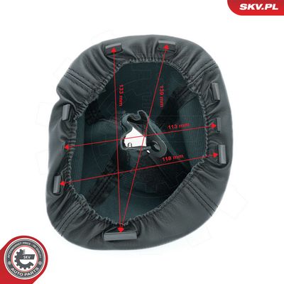Hlavice řadicí páky ESEN SKV 63SKV905