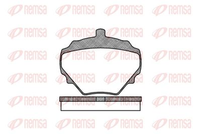 Brake Pad Set, disc brake 0052.10