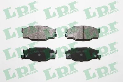 Комплект тормозных колодок, дисковый тормоз LPR 05P054 для ISUZU GEMINI