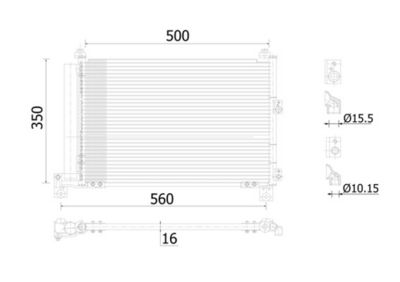 KONDENSATOR KLIMAANLAGE