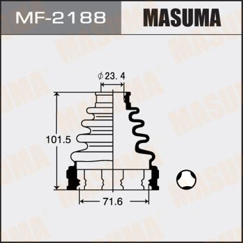 MASUMA MF-2188 Пыльник шруса  для TOYOTA NOAH/VOXY (Тойота Ноах/воx)