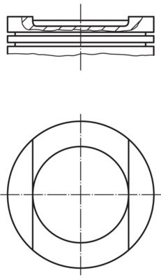 Kolv MAHLE 028 PI 00144 000