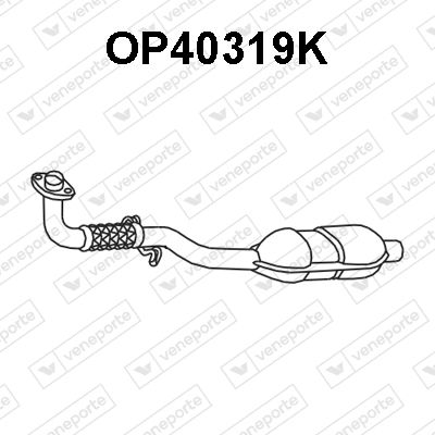 VENEPORTE OP40319K Катализатор для OPEL CORSA B (S93) 1.7 D (F08, F68, M68) VENEPORTE OP40319K Катализатор для OPEL CORSA B (S93) 1.7 D (F08, F68, M68)