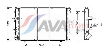RADIATOR RACIRE MOTOR