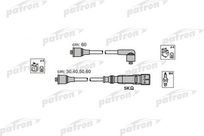 Комплект проводов зажигания PATRON PSCI1001 для SEAT TOLEDO