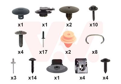 SET MONTAJ BARA PROTECTIE VAN WEZEL 1507794