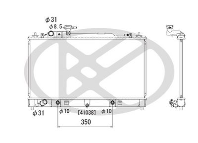 Radiator, racire motor Koyorad PL062183