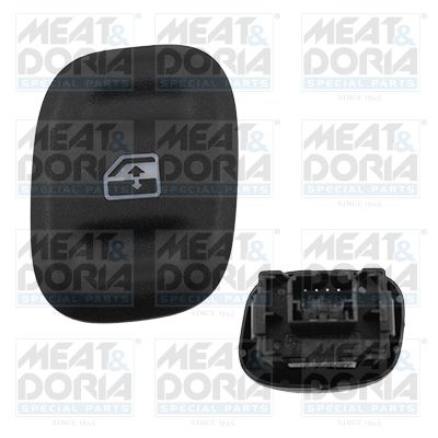 Выключатель, стеклолодъемник MEAT & DORIA 26255 для FIAT PANDA