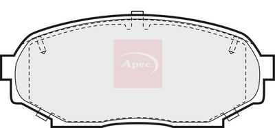 APEC Brake Pad Set, disc brake PAD746
