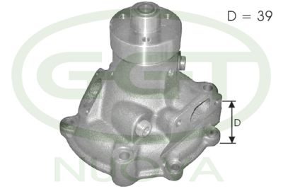 GGT Hulpwaterpomp (koelwatercircuit) (PA10050)