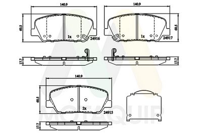 SET PLACUTE FRANA FRANA DISC