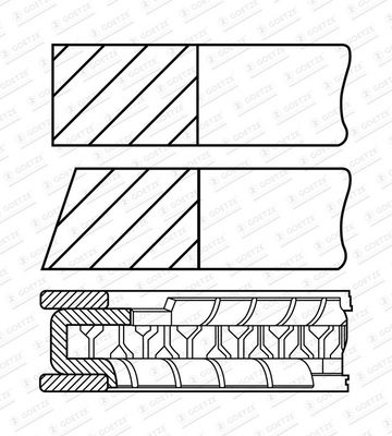 SET SEGMENTI PISTON