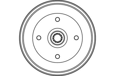 BREMSTROMMEL TRW DB4143 1