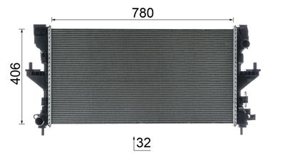 Vorschau Kühler, Motorkühlung Ansicht 11