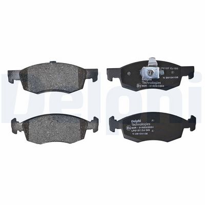 Remblokken set Voor , past: CHEVROLET AVEO  DACIA LOGAN, LOGAN EXPRESS, LOGAN MCV  LADA LARGUS  RENAULT LOGAN EXPRESS, LOGAN I 1.2-1.6LPG 09.04-