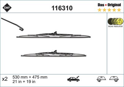 Wiper Blade 116310