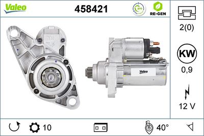 Startér VALEO 458421