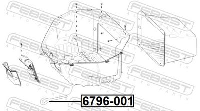 CâRLIG DE REMORCARE FEBEST 6796001 1