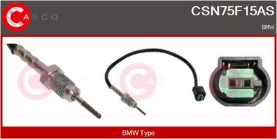 SENZOR TEMPERATURA GAZE EVACUARE