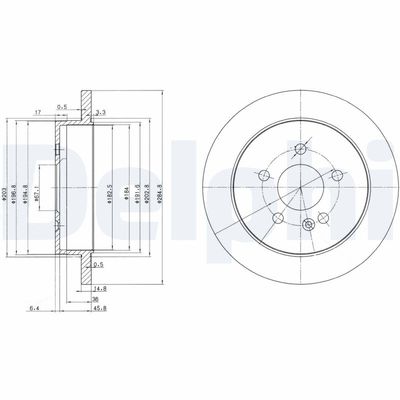 Brake Disc BG3398