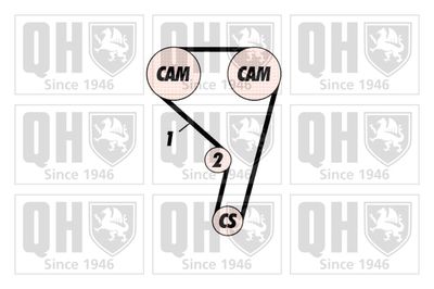 SET CUREA DE DISTRIBUTIE QUINTON HAZELL QBK264 1