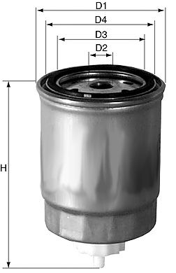 FILTRU COMBUSTIBIL DAVID VASCO C012 4