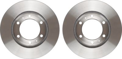 Brake disc Voor Links/Rechts past: TOYOTA FORTUNER, HILUX VII, HILUX VIII 2.4D/2.5D/3.0D 11.04-