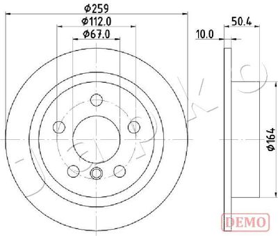DISC FRANA JAPKO 610136C 1