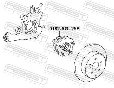 Wheel Hub 0182-AGL25F