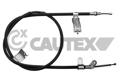 Тросик, cтояночный тормоз CAUTEX 069085 для NISSAN QASHQAI