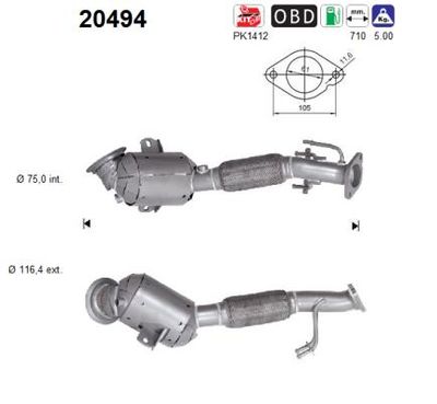Katalizator AS 2463000