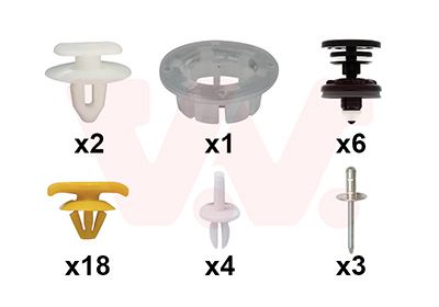 SET MONTAJ USA VAN WEZEL 5863799