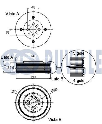 FULIE CUREA ARBORE COTIT RUVILLE 520070 1