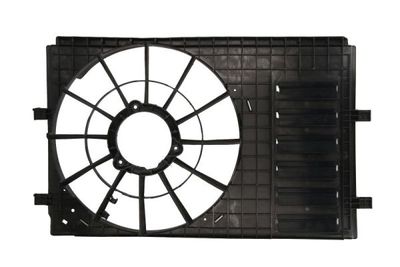 Radiator ventilator behuizing