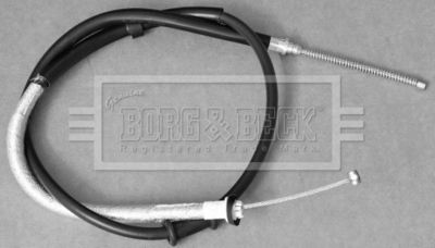 Тросик, cтояночный тормоз BORG & BECK BKB3321 для FIAT PANDA