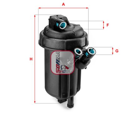 Bränslefilter SOFIMA S 1161 GC