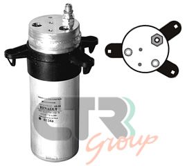 CTR 1211491 Осушитель кондиционера  для RENAULT TWINGO I (C06_) 1.2 16V (C06C, C06D, C06K)
