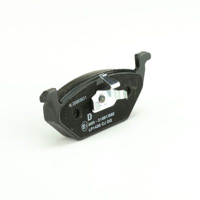 BREMSBELAGSATZ SCHEIBENBREMSE DELPHI LP1436 34