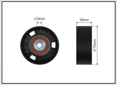 Kreipiantysis skriemulys, V formos rumbuotas diržas