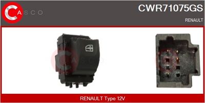 COMUTATOR MACARA GEAM CASCO CWR71075GS