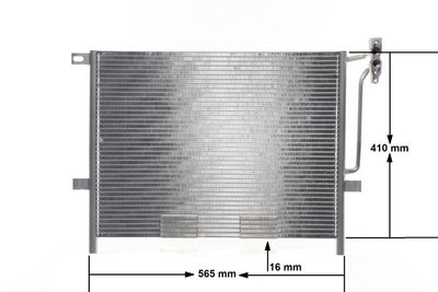 CONDENSATOR CLIMATIZARE MAHLE AC502001S 11