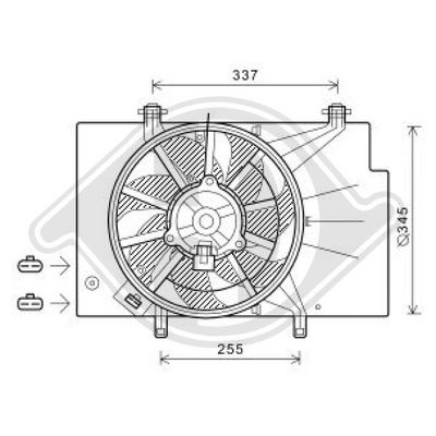 LüFTER MOTORKüHLUNG